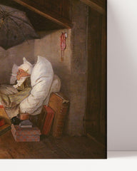 After Hover: Carl Spitzweg - Der arme Poet