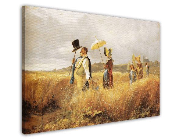 Carl Spitzweg - Sonntagsspaziergang