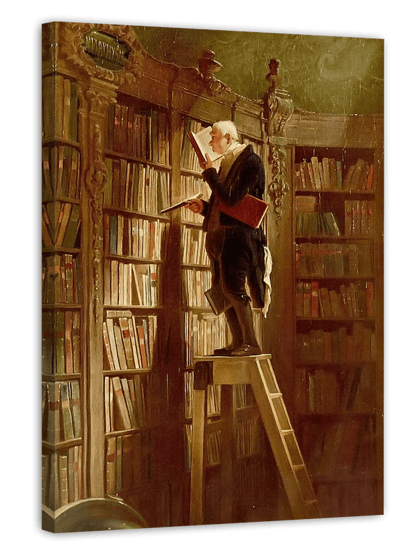 Carl Spitzweg - Der Bücherwurm
