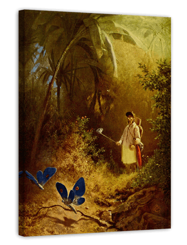 Carl Spitzweg - Der Schmetterlingsjäger
