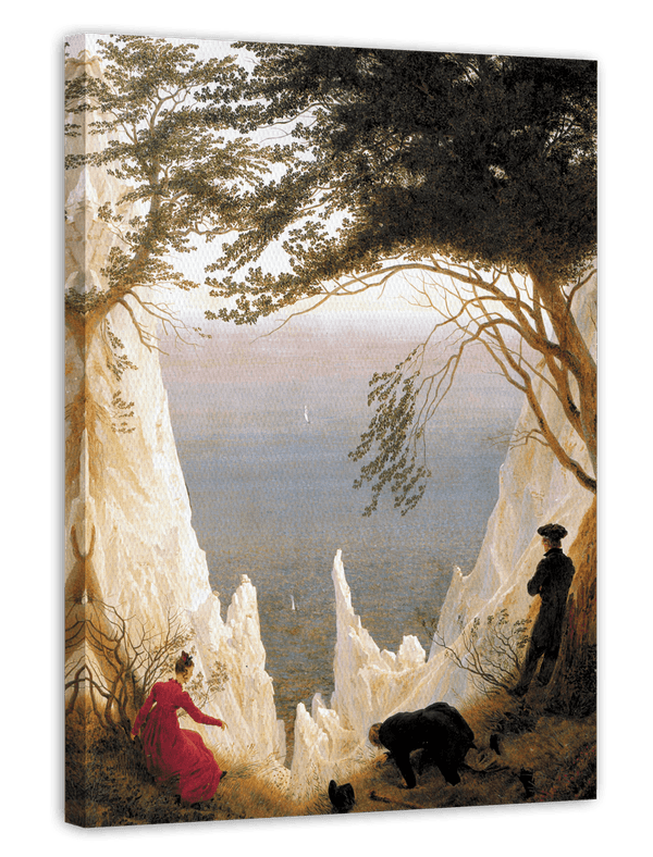 Caspar David Friedrich - Kreidefelsen auf Rügen