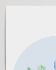 After Hover: Kleiner Vogel, Süße Illustration, Wasserfarben-Zeichnung, Dekoration für Babies und Kinder