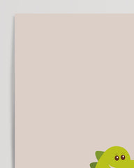 After Hover: A wie Alligator, ABC Lernen, Buchstabe für Name, Süße Zeichnung, Dekoration für Zuhause