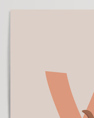 After Hover: Y wie Yak, ABC Lernen, Buchstabe für Name, Süße Zeichnung, Dekoration für Zuhause