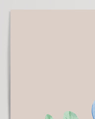 After Hover: Kleiner Vogel, Süße Illustration, Wasserfarben-Zeichnung, Dekoration für Babies und Kinder