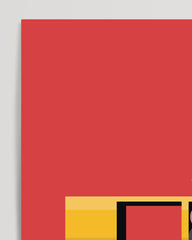 After Hover: Nils Nilpferd, Lustige Deko für Kinder, Bunte Zeichnung, Süße Illustration, Dekoration für Zuhause