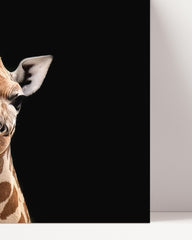 After Hover: Giraffen-Mama und -Baby