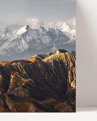 After Hover: Berg-Panorama