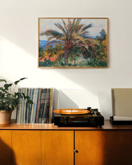 After Hover: Claude Monet - Palme bei Bordighera