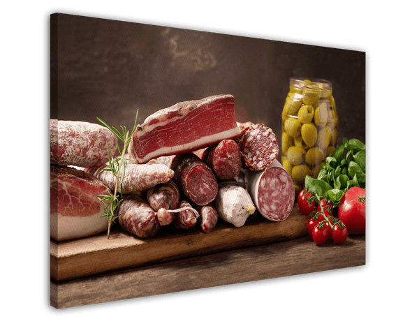 Wurst- und Käseplatte