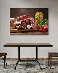 After Hover: Wurst- und Käseplatte