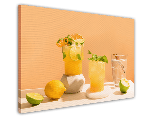 Erfrischende Limonaden mit Zitrone