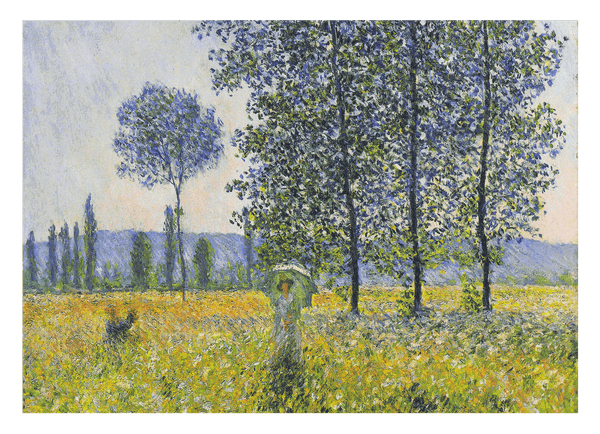Claude Monet - Pappeln im Sonnenlicht