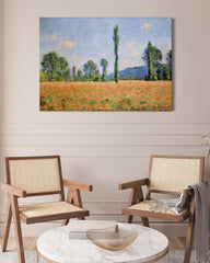 After Hover: Claude Monet - Mohnfeld Giverny