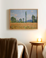 After Hover: Claude Monet - Mohnfeld Giverny