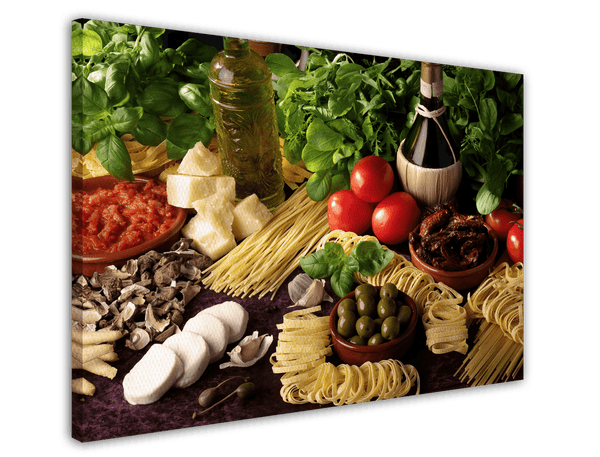 Italienische Zutaten