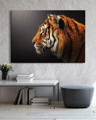 After Hover: Tiger im Profil