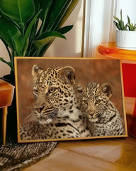 After Hover: Leoparden-Familie