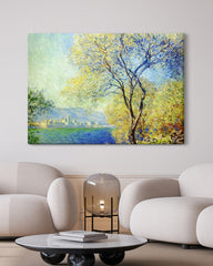 After Hover: Claude Monet - Antibes, Blick vom Salis Garten