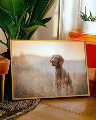 After Hover: Jagdhund in der Natur