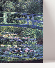 After Hover: Claude Monet - Seerosen und japanische Brücke