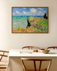 After Hover: Claude Monet - Spaziergang auf Klippen-Ebene bei Pourville