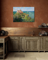 After Hover: Claude Monet - Fischer-Häuschen in Varengeville