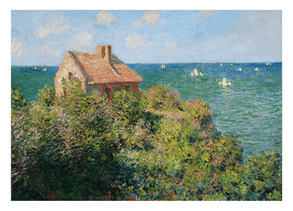 Claude Monet - Fischer-Häuschen in Varengeville