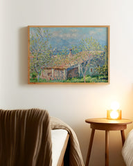 After Hover: Claude Monet - Gärtner-Häuschen in Antibes