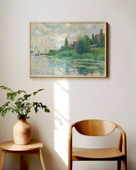 After Hover: Claude Monet - Les bords de la seine au petit gennevilliers