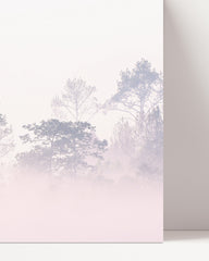 After Hover: Bäume im Nebel