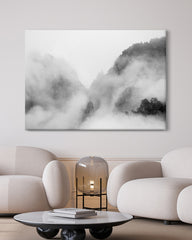 After Hover: Bäume im Nebel