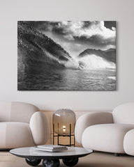 After Hover: Wellen - Schwarz-Weiß