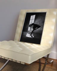 After Hover: Ballettänzerin - Schwarz-Weiß