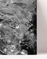 After Hover: Eis - Schwarz-Weiß