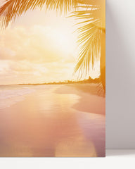 After Hover: Palme am Strand