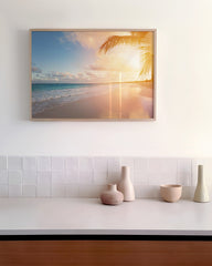 After Hover: Palme am Strand