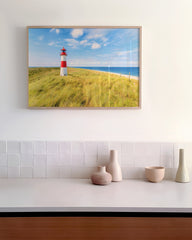 After Hover: Leuchtturm an der Nordsee