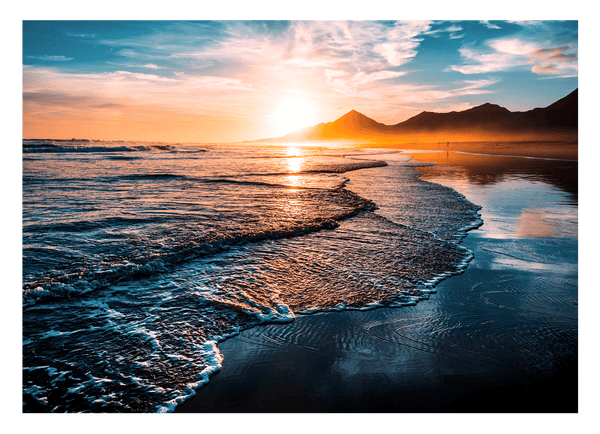 Sonnenuntergang am Strand