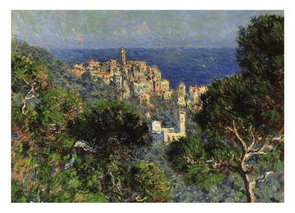 Claude Monet - Aussicht von Bordighiera