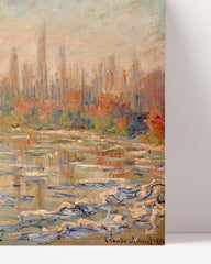 After Hover: Claude Monet - Eisgang auf der Seine