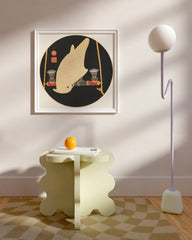 After Hover: Itō Jakuchū - Papagei auf schwarzem Hintergrund