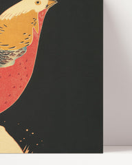 After Hover: Itō Jakuchū - Fasanenvogel auf schwarzem Hintergrund