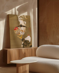 After Hover: Itō Jakuchū - Hahn und Henne