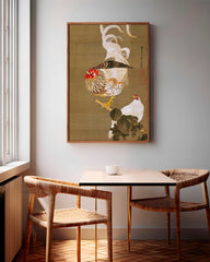 After Hover: Itō Jakuchū - Hahn und Henne