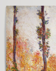 After Hover: Claude Monet - Pappeln im Herbst
