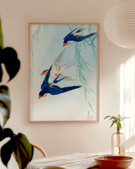 After Hover: Ohara Koson - Fliegende Vögel