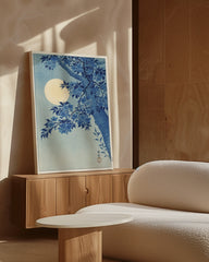 After Hover: Ohara Koson - Baum hinter Mondschein