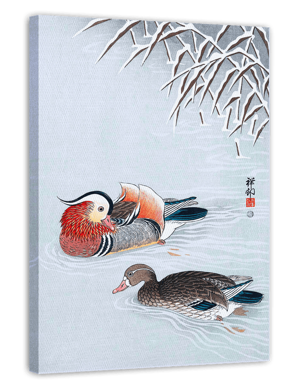 Ohara Koson - Enten im See