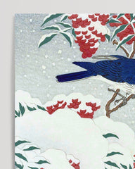 After Hover: Ohara Koson - Vögel an Beeren im Winter